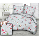 Tissus en coton de Noël au mètre, 160 cm motif Noël 3384D