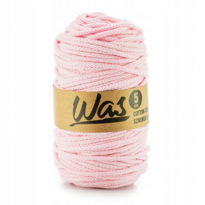 Cordons tressé coton 5 mm, 100 m, couleur rose 090 Cordons tressé coton 5 mm, 100 m, couleur rose 090
