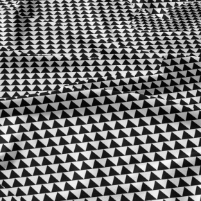 Tissu en coton uni au mètre, 125 g/m², largeur 160 cm, Triangulair noir Tissu en coton uni au mètre, 125 g/m², largeur 160 cm, Triangulair noir