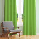 Tissu en coton uni au mètre, 125 g/m², largeur 160 cm, vert