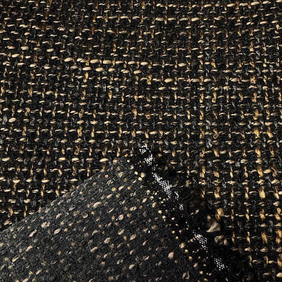 Čalounická látka, Nevada, Černo-Hnedá