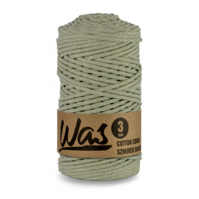 Cordons tressé coton 3 mm, 100 m, couleur olive Cordons tressé coton 3 mm, 100 m, couleur olive