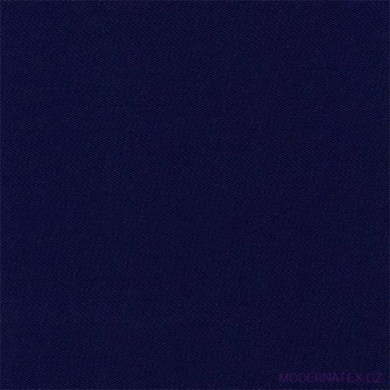 Bavlněný kepr BV NORD 245x03 TMAVĚ MODRÁ