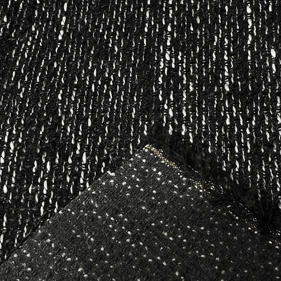 Čalounická látka, Nevada, Černo-Bílá