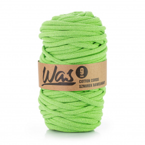 Cordons tressé coton 9 mm, 50 m, couleur vert clair 200 Cordons tressé coton 9 mm, 50 m, couleur vert clair 200