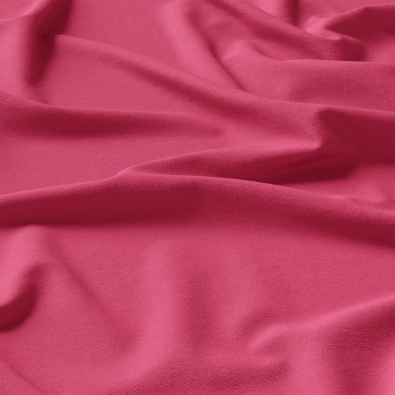 Tissu en coton uni au mètre, 125 g/m², largeur 160 cm, framboise