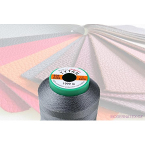 Fils à coudre d'ameublement TYTAN 60E 1000 m couleur grise fn. 2680 Fils à coudre d'ameublement TYTAN 60E 1000 m couleur grise fn. 2680