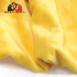 Tissu minky fausse fourrure, 320 g/m², largeur 160 cm, au métre jaune