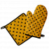 Gant et tapis de cuisine, Pois Jaune