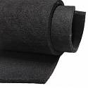 Feutrine technique 10 mm, 1200 g/m², largeur 160 cm, noir