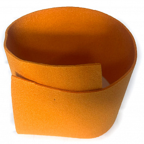 Feutrine technique 3 mm, 300 g/m², largeur 150 cm, orange Feutrine technique 3 mm, 300 g/m², largeur 150 cm, orange