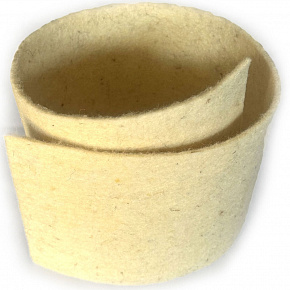 Feutre de laine 4 mm, 600 g/m², largeur 150 cm, ecru Feutre de laine 4 mm, 600 g/m², largeur 150 cm, ecru