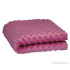 Tissu minky dot, 380 g/m², largeur 160 cm, fuchsia clair