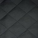 Ekokoža prešívaná ultrazvukom, farba čierna, metráž 145 cm 