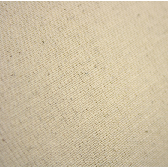 Tissu coton uni prélavé, 430 g/m², largeur 160 cm, naturel
