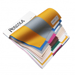 Échantillonneur du tissus Pergola pour transats et hamacs de jardin, pergolas