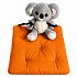 Coussin d'assise de jardin Oxford orange, 40 × 40 cm