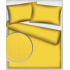 Tissu coton au métre couleur jaune pois blanche 7 mm