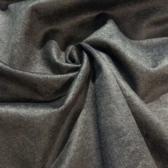 Velvet upholstery fabric, Infinity, Elephant