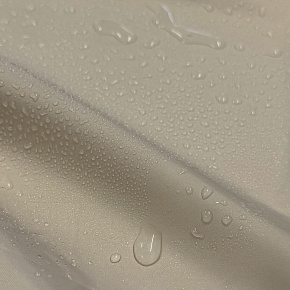 Tissu déperlant imperméable pour veste, 60 g/m², 150 cm, coloris beige