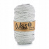 Cordons tressé coton 5 mm, 100 m, couleur gris clair 030