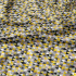 Tissu en coton uni au mètre, 125 g/m², largeur 160 cm, Triangulair jaune gris
