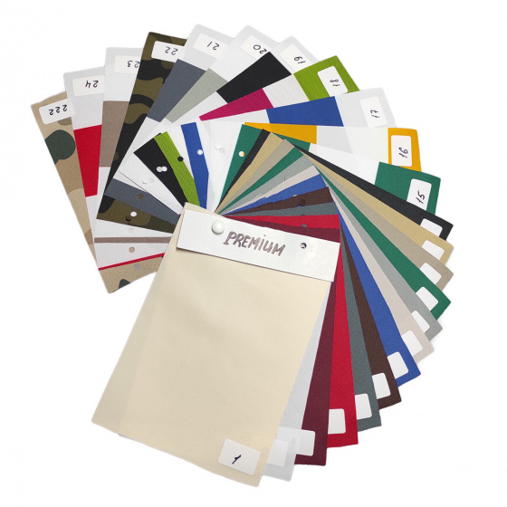 Katalog voděodolných látek Premium PU