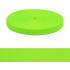 Bande ourlet polyester 20 mm  couleur neo verte