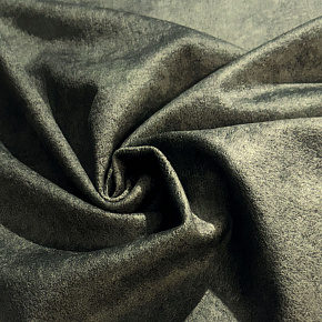 Tissu velours ameublement 390 g/m² au mètre, Infinity Winter Moss