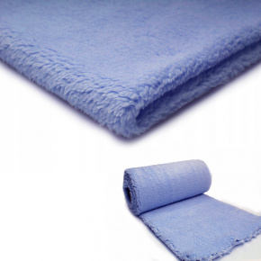 Tissu imitation fourrure d'agneau, 320 g/m², largeur 160 cm, 13 bleu clair Tissu imitation fourrure d'agneau, 320 g/m², largeur 160 cm, 13 bleu clair