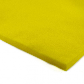 Feutrine décoration 3 mm, 300 g/m², largeur 150 cm, jaune