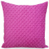 Housse de coussin micropeluche 40X40 cm, Fuchsia