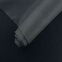 Ekoskóra Largo Black, tkanina obiciowa wodoodporna, gruba, na metry