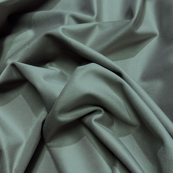 Velurová potahová látka, Velluto, Antracitová