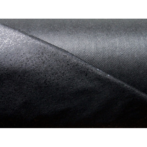 Non Tissu visline noir avec colle au mètre largeur 90 cm