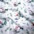 Tissus en coton de Noël au mètre, 160 cm motif Noël blanche