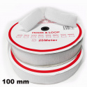 Auto-agrippant à coudre piece crochet et boucle blanche 100 mm x 25 bm