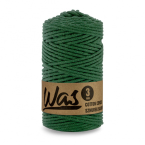 Cordons tressé coton 3 mm, 100 m, couleur outremér