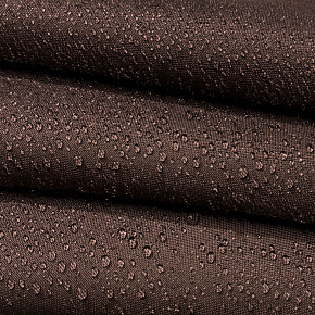 Tissu anti UV-WR extérieur, 250 g/m², 150 cm, au mètre couleur Marrone
