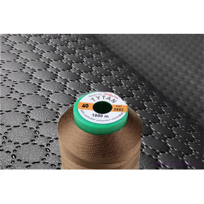 Fils à coudre d'ameublement TYTAN 40 1000 m couleur marron 2602 Fils à coudre d'ameublement TYTAN 40 1000 m couleur marron 2602