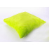 Housse d'oreiller en micro peluche - UNI vert 40 x 40cm