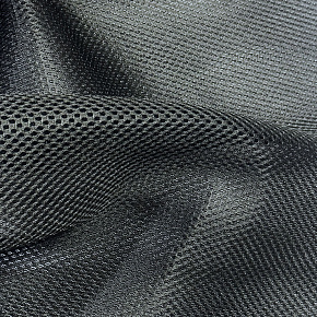 Tissu en maille 3D (spacer), 210 g/m², largeur 150 cm, Graphite