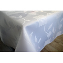 Nappe déperlante Carre, 140x220 cm, couleur blanche,  anti tache