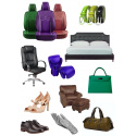 Simili cuir Souple au mètre, 380 g/m², largeur 145 cm, ecru