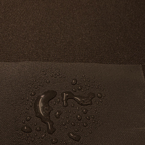 Tissu extérieur Imperméable PVC Codura 600D, 360 g/m², 150 cm, Marron fonce