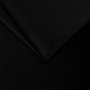 Tissu d'ameublement velours Tiffany est super doux et lisse, Pet Proof, Black