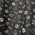 Tissu extérieur Imperméable PVC Codura 600D, 360 g/m², 150 cm, Chien 5 Graphite