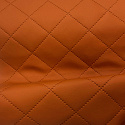 Le cuir écologique POINTU 5X5 cm couleur orange