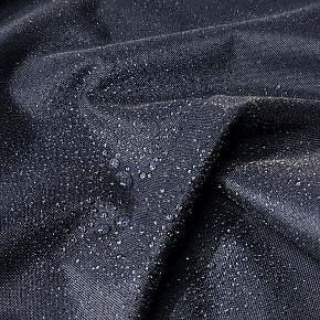 Tissu imperméable Oxford PU, 200 g/m², 160 cm,  blue marine