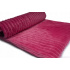 Minky tissu à rayures, 380 g/m², largeur 160 cm, fuchsia